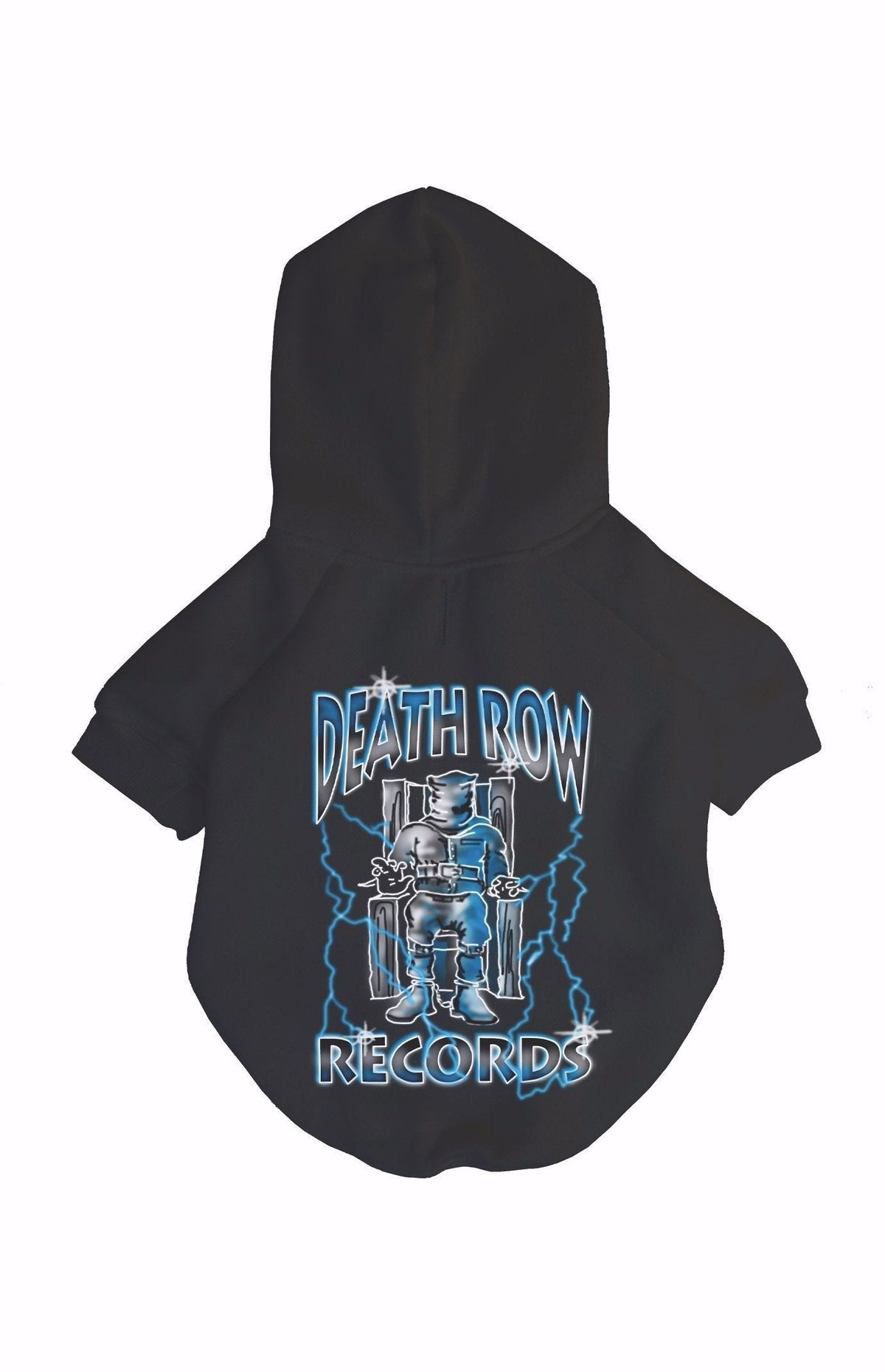 Death Row X Fresh Pawz - Electricity Hoodie | Dog Clothing - The Shade Room Shop