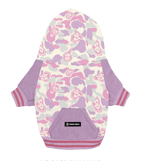Pastel Pink Hoodie | Dog Clothing - The Shade Room Shop