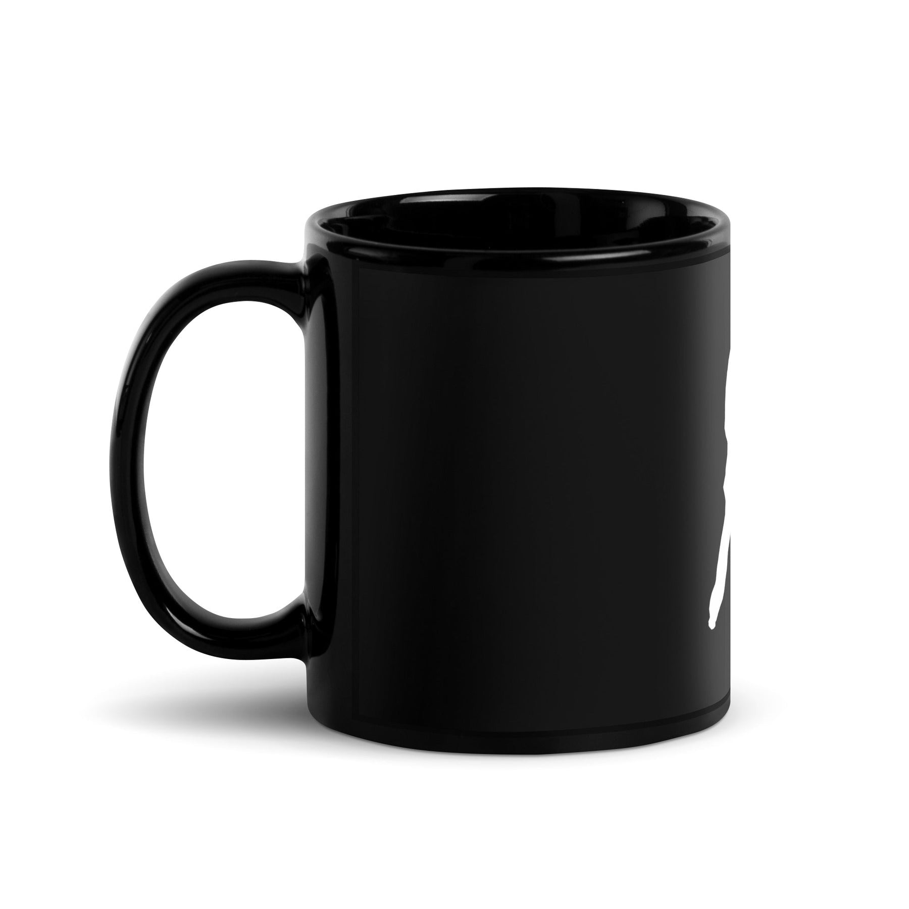 Chairman Logo Black Glossy Mug