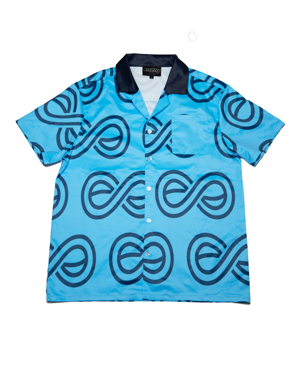 Envy Forever Monogram Button Down (Blue) - The Shade Room Shop