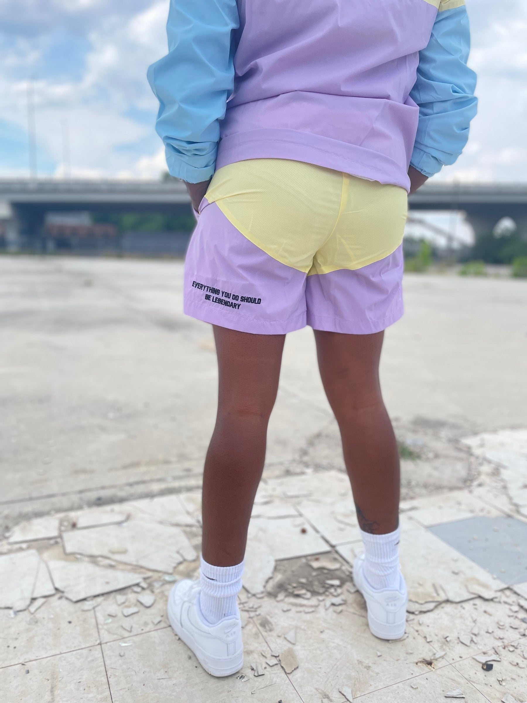 Live Above Wave Runner Shorts- Retro 80's - The Shade Room Shop