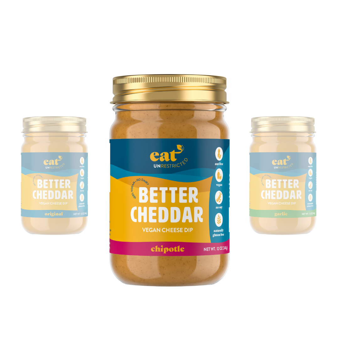 Chipotle Better Cheddar - Vegan Cheese (9oz) - 3 Jar Set