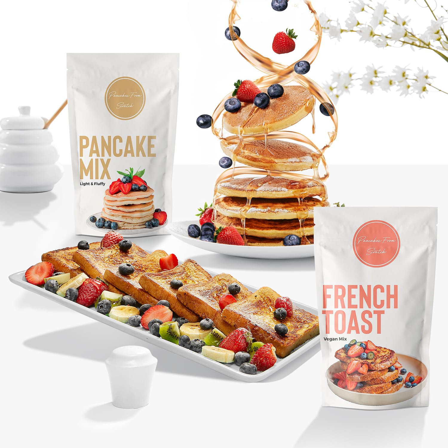 Breakfast Bundle: Pancake Mix and French Toast Mix - The Shade Room Shop