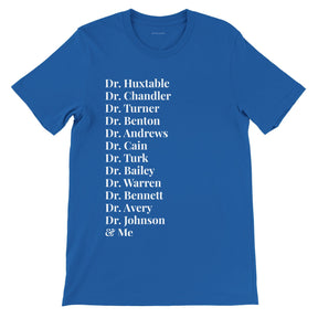 Black Tv Doctors & Me Unisex  T-Shirt