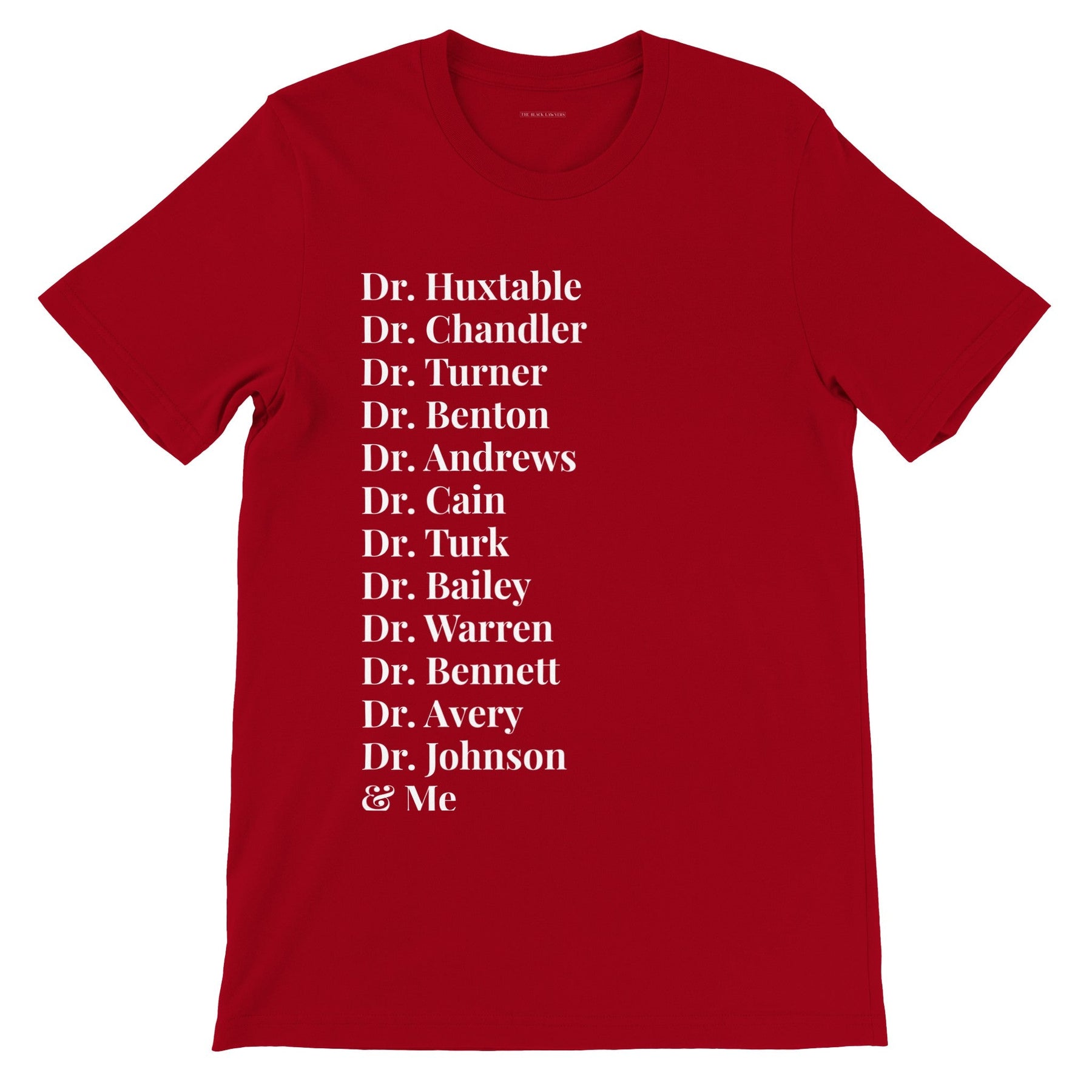 Black Tv Doctors & Me Unisex  T-Shirt