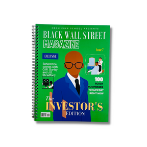 Black Wall Street Notebook