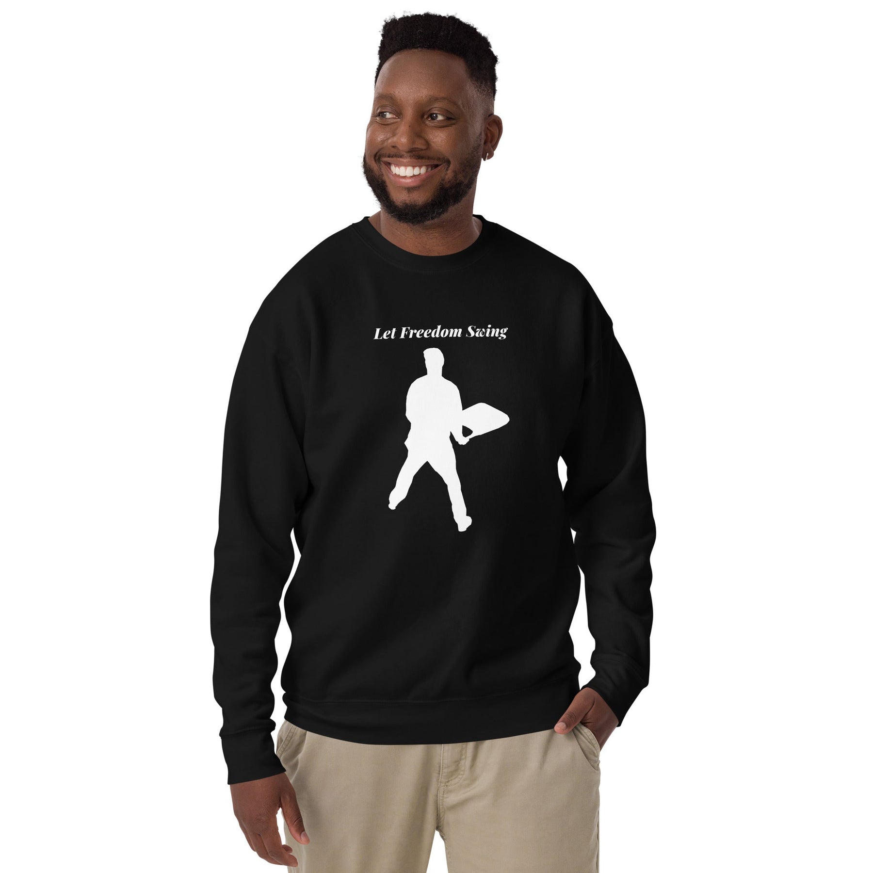 Let Freedom Swing Unisex Premium Sweatshirt
